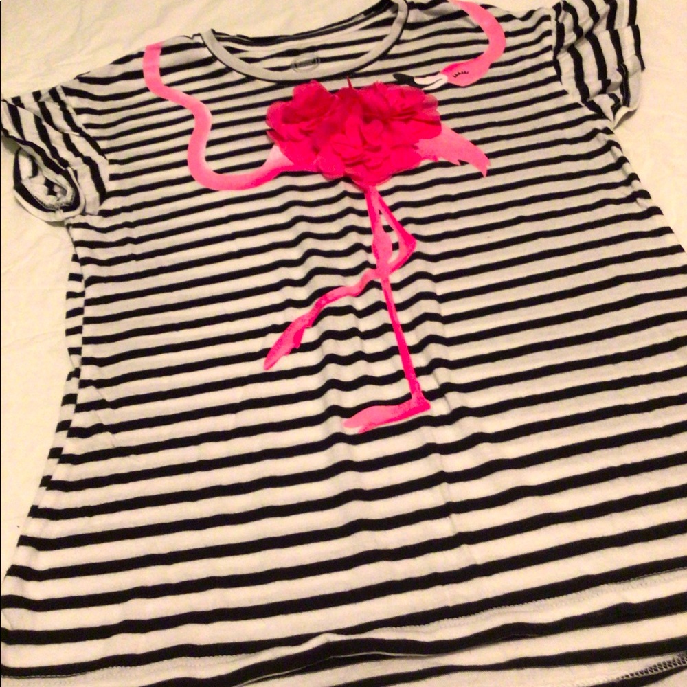 Flamingo shirt sz 10/12